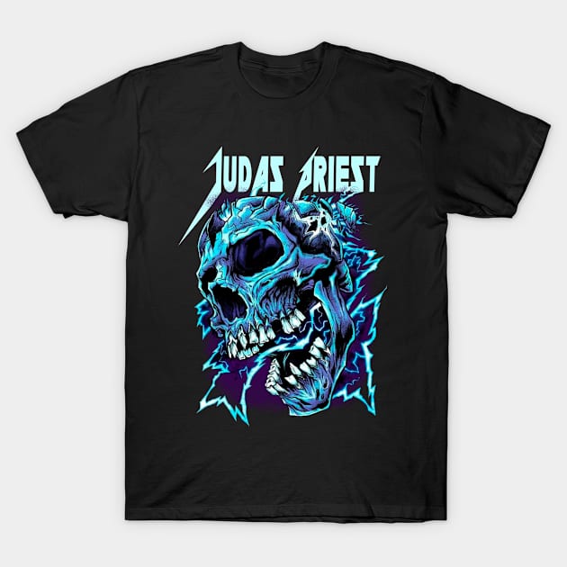 JUDAS PRIEST MERCH VTG T-Shirt by rdsgnnn